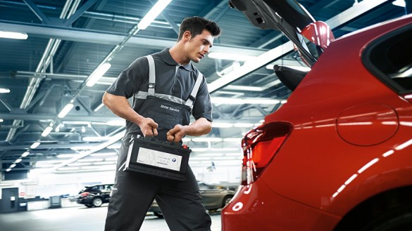 Substituição de bateria BMW Substituição de bateria BMW